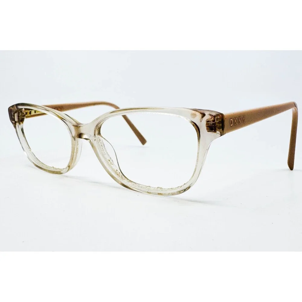 DKNY Eyeglasses Womens Brown Cat Eye DK5011 280 52-15-135